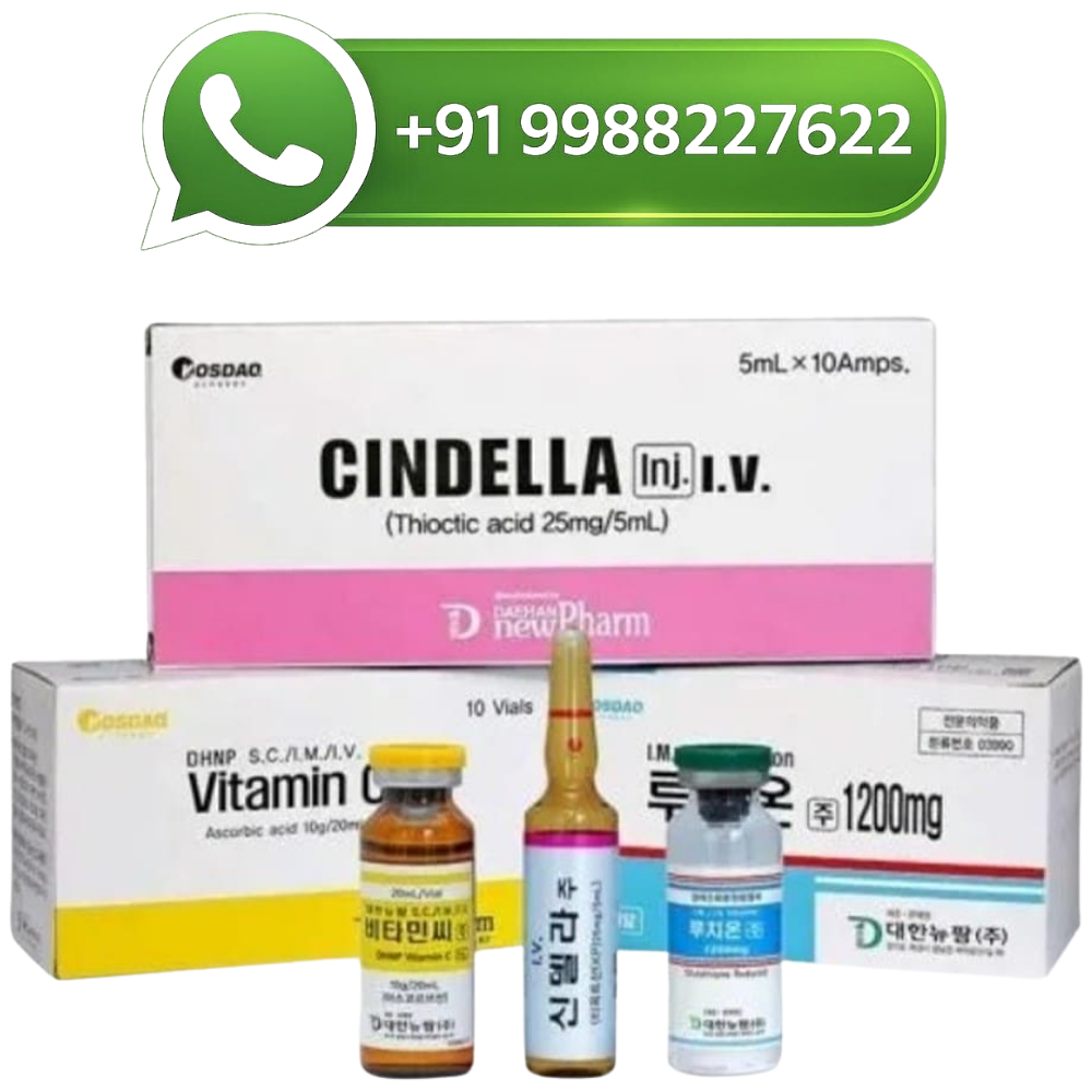 Cindella 1200mg Glutathione Injection With KFDA Seal