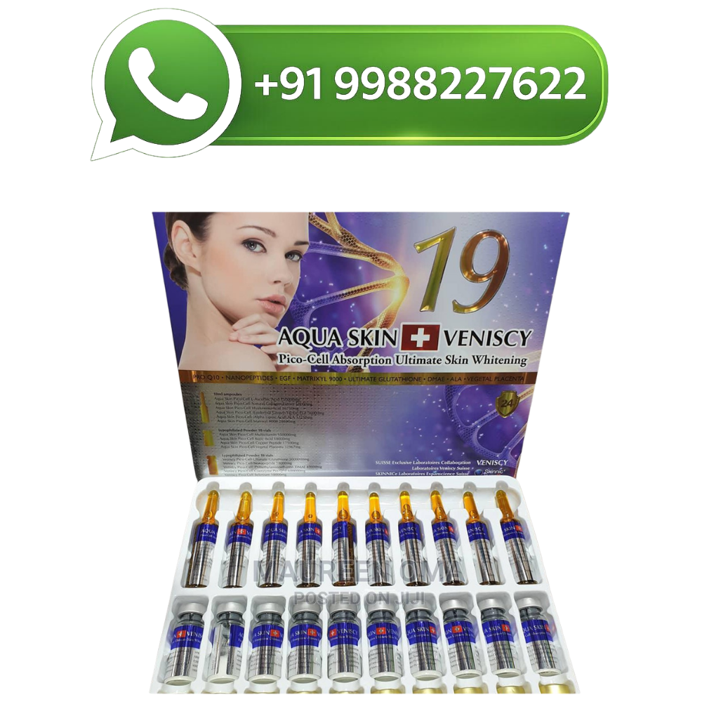 Aqua Skin Veniscy 19 Pico Cell Absorption Ultimate Skin Whitening