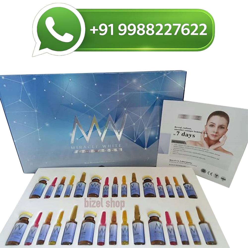 Miracle White Blue 18000mg Glutathione Injections