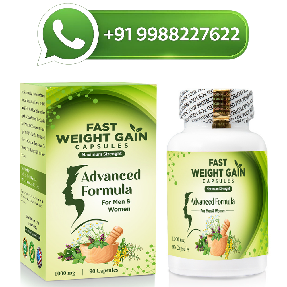 Fast Weight Gain Capsules For Men & Women By Vesco Pharma One Bottle