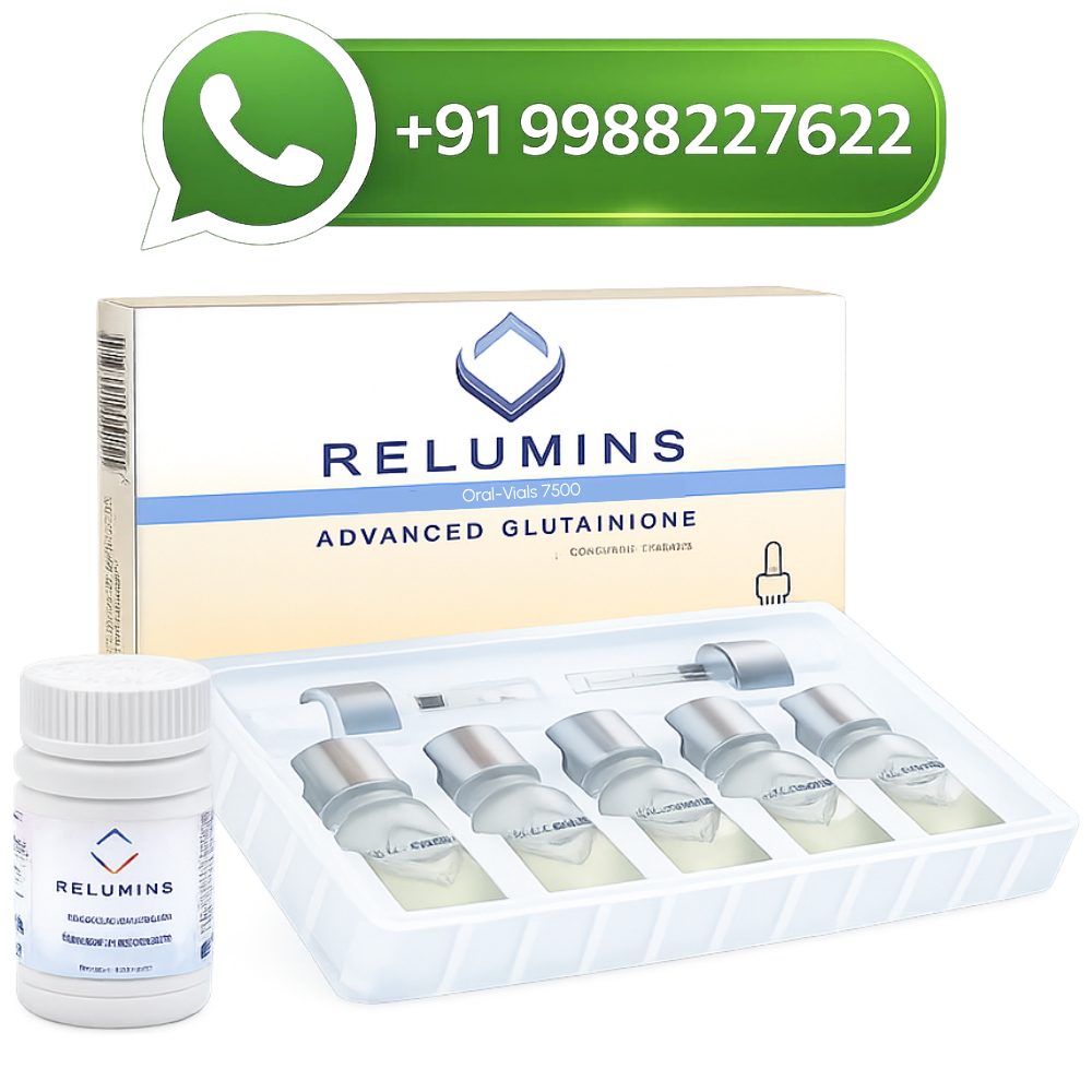 Relumins Oral Vials 7500mg Sublingual Glutathione