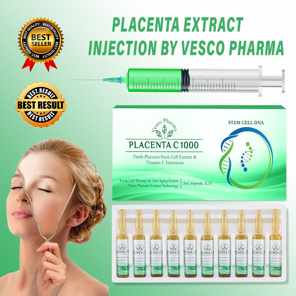 Placenta Extract Injection By Vesco Pharma Placenta C 1000