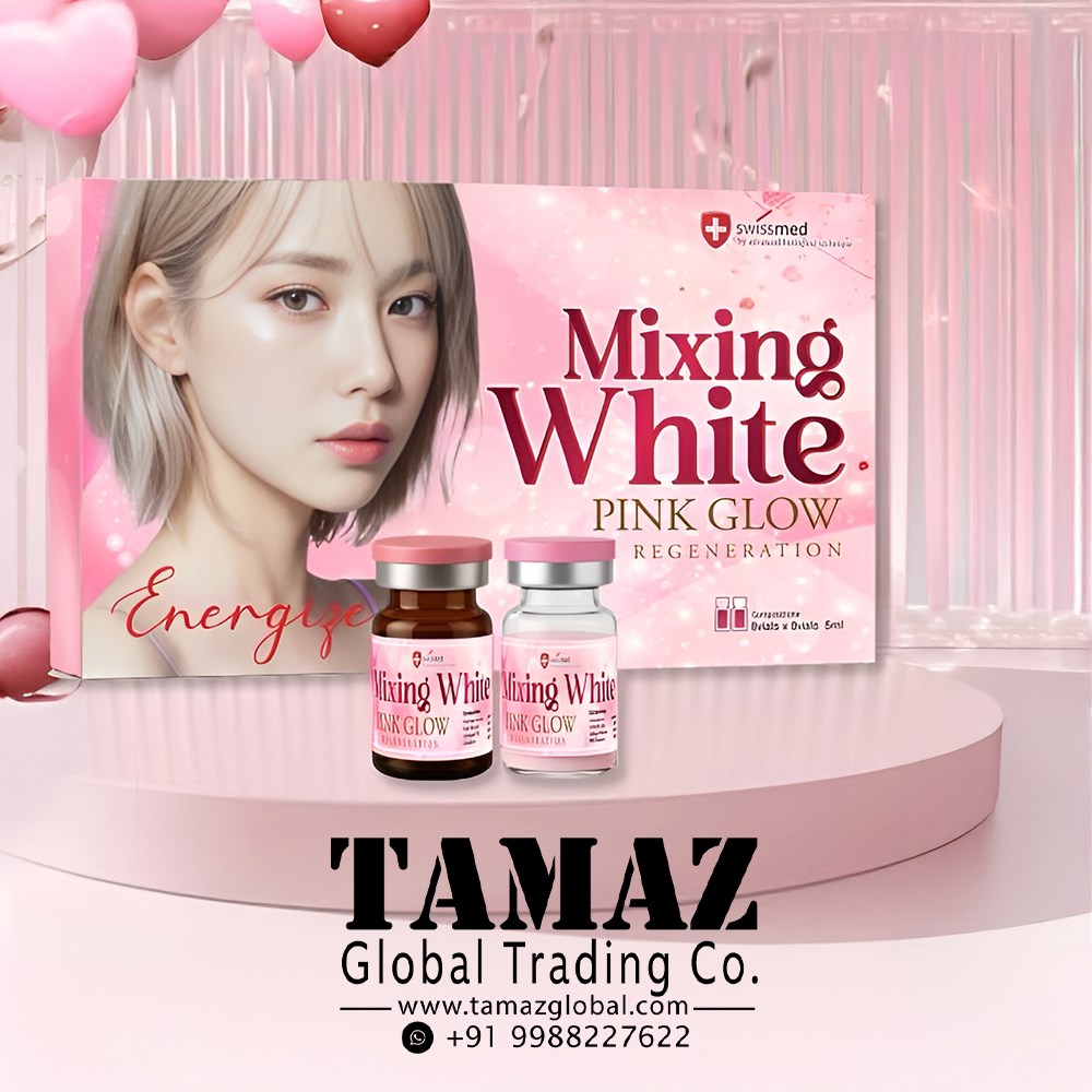Swismed Mixing White Pink Gold Glutathione Injection 