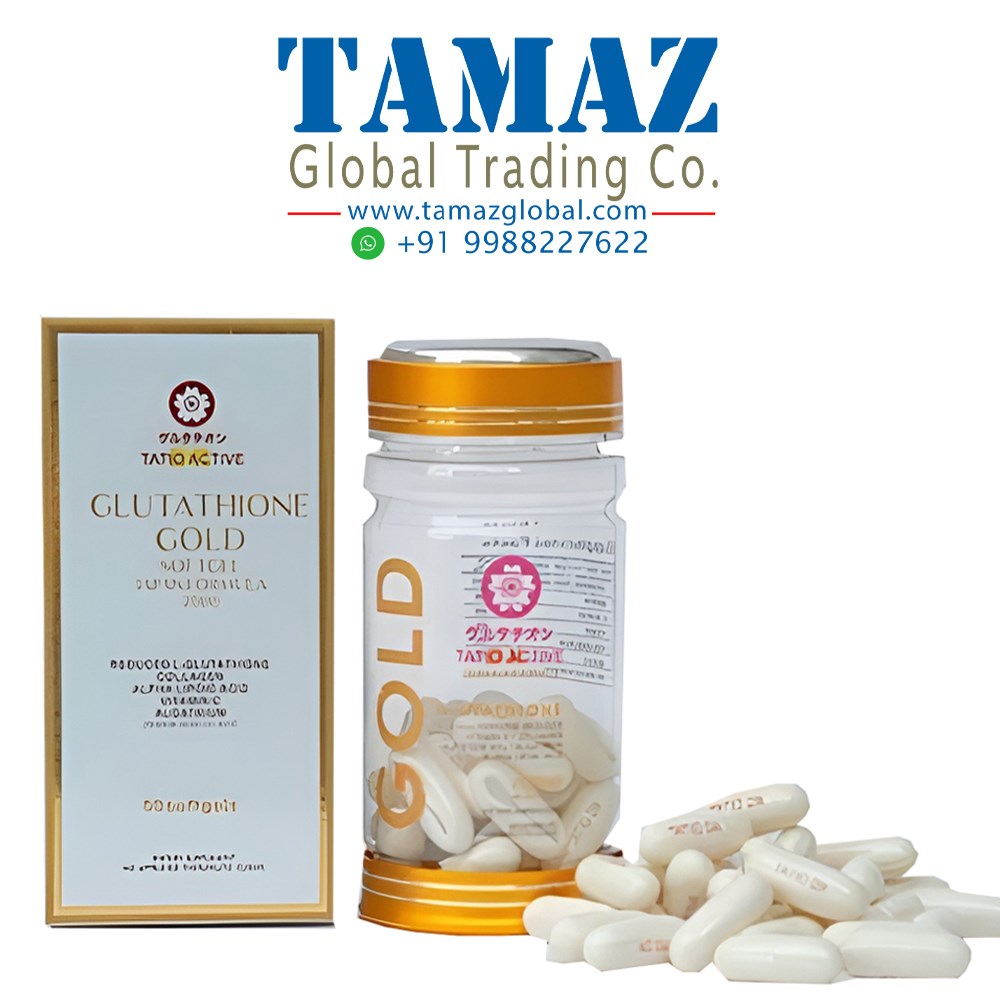 Tatio Active Gold Glutathione 2000mg Skin Whitening Softgels