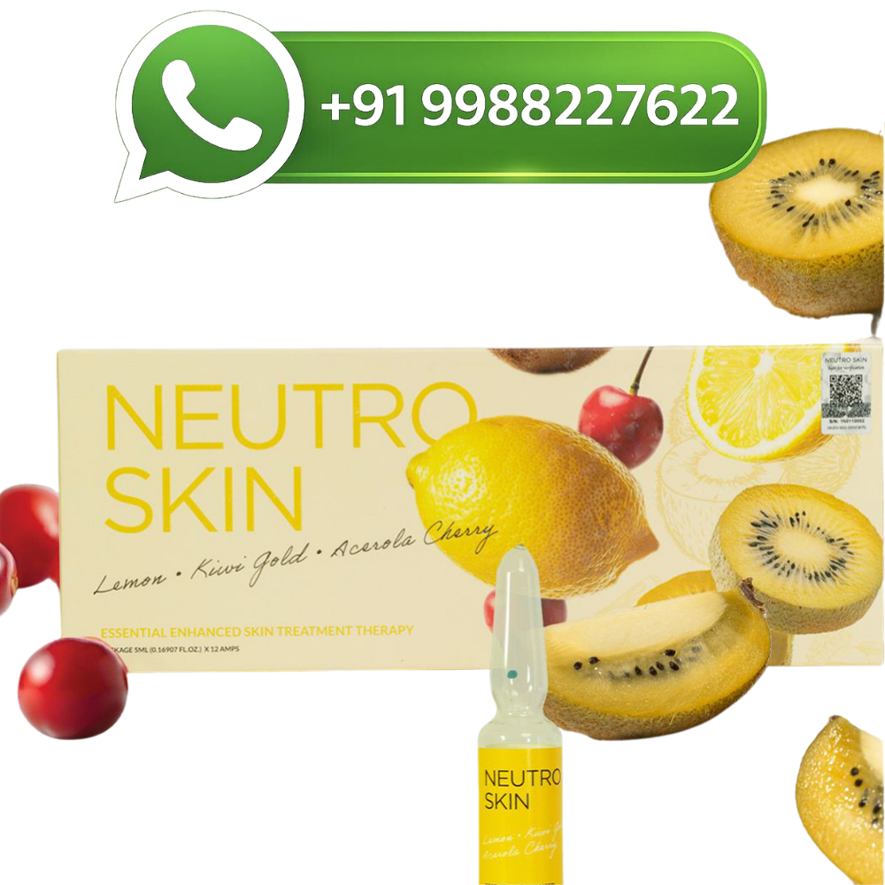 Neutro Skin Lemon, Kiwi Gold, Avocado Cherry Collagen & Vitamin C Injection