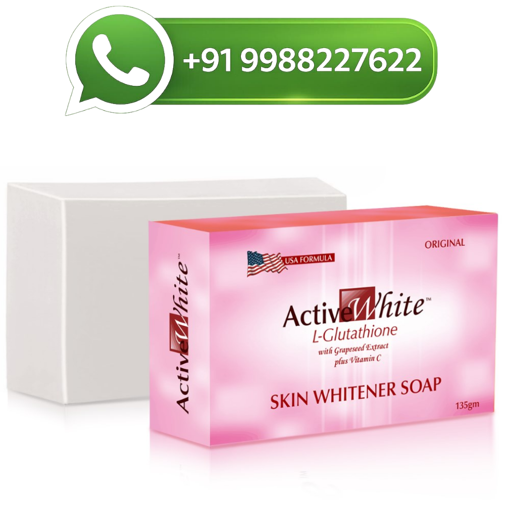 Active White L Glutathione Skin Whitening Soap
