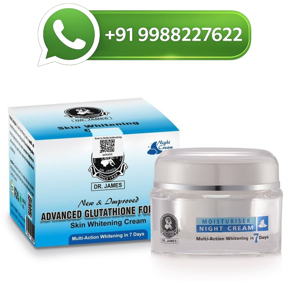 Dr James Glutathione Cream Advanced Skin Whitening Formula