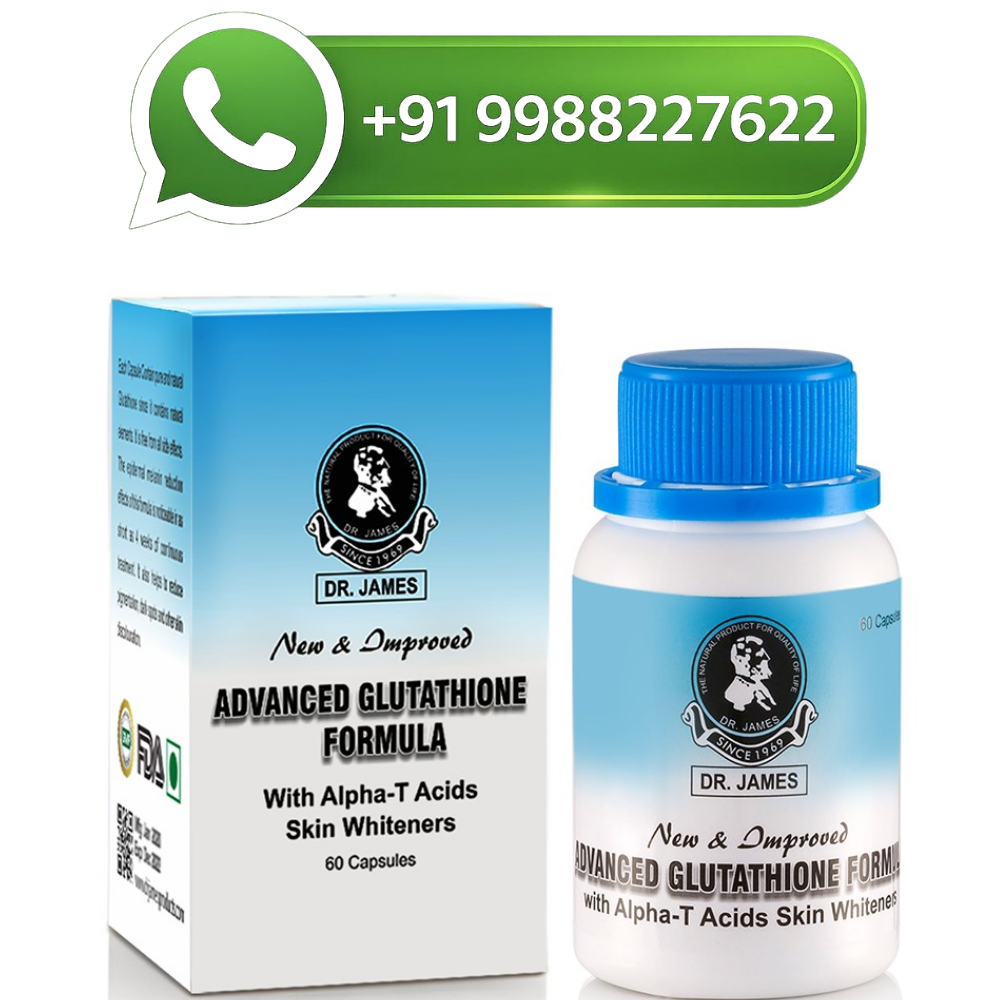 Dr James Glutathione 1000mg Skin Whitening Capsules