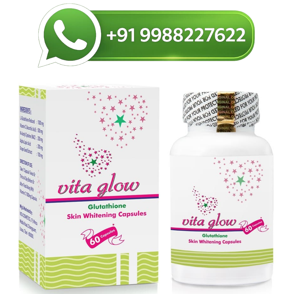 Vita Glow Glutathione Skin Whitening Capsules