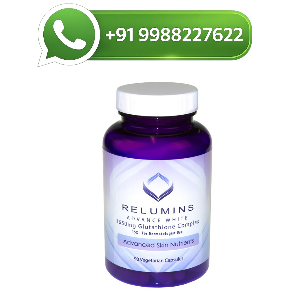 Relumins 1650mg Glutathione Complex 90 Capsules
