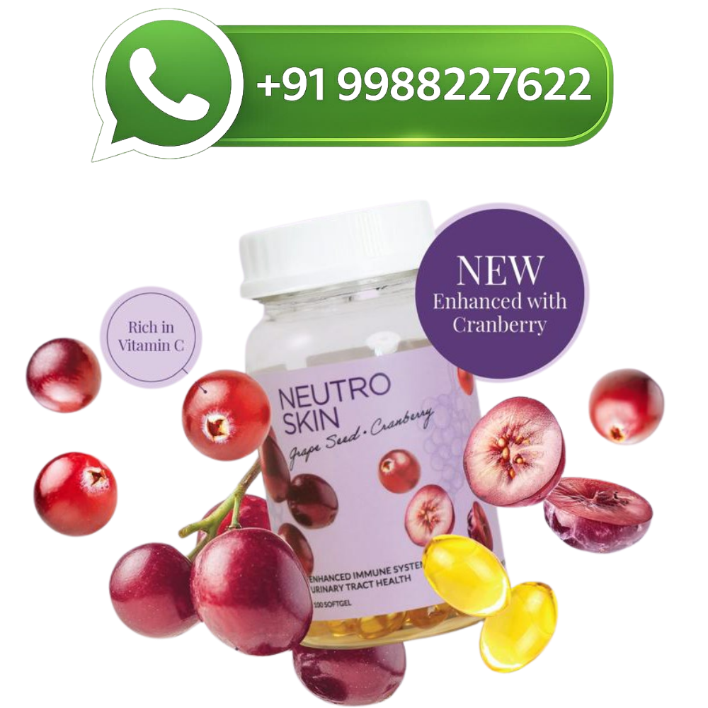 Neutro Skin Grape Seed, Cranberry Glutathione Softgels