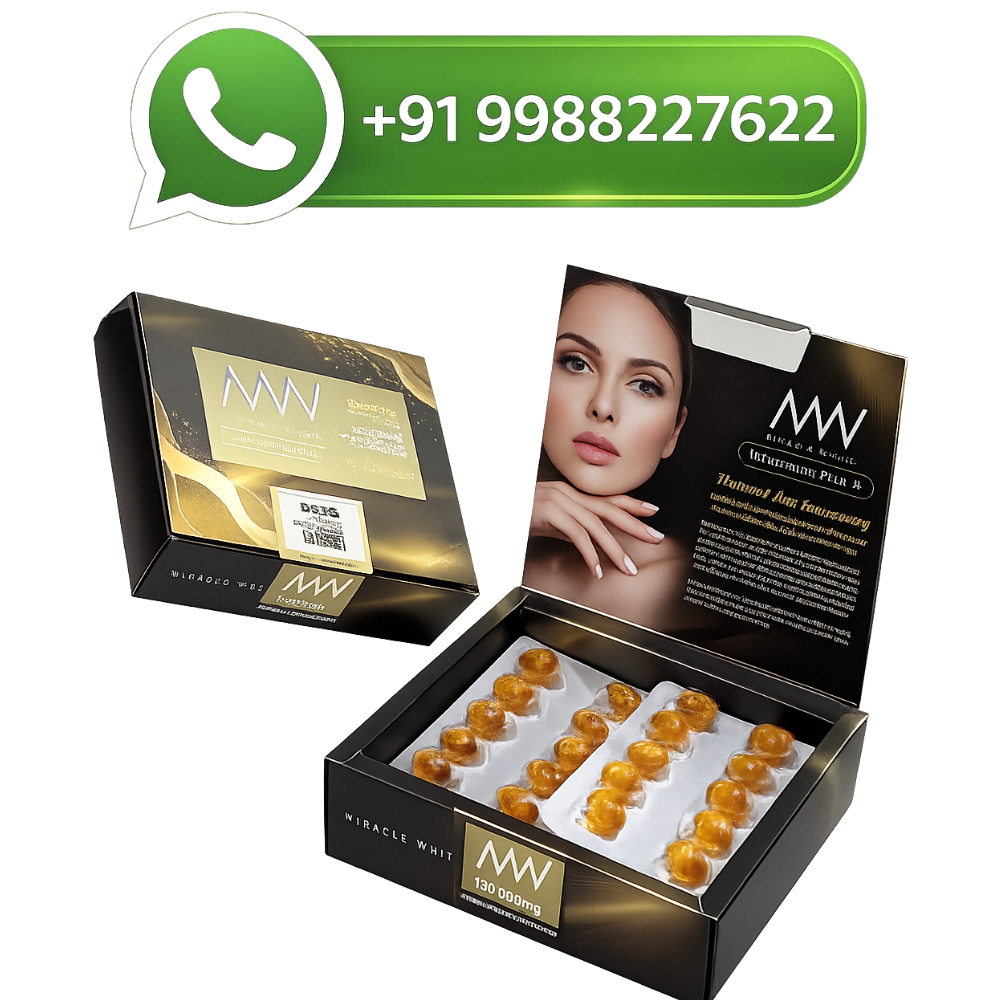 Miracle White Royal Gold 120000mg Glutathione Softgels