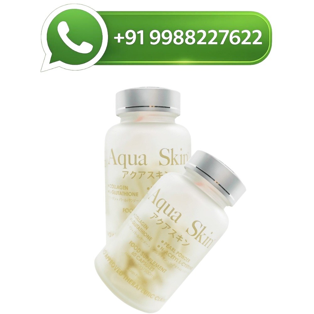 Aqua Skin Glutathione and Collagen Whitening Pills