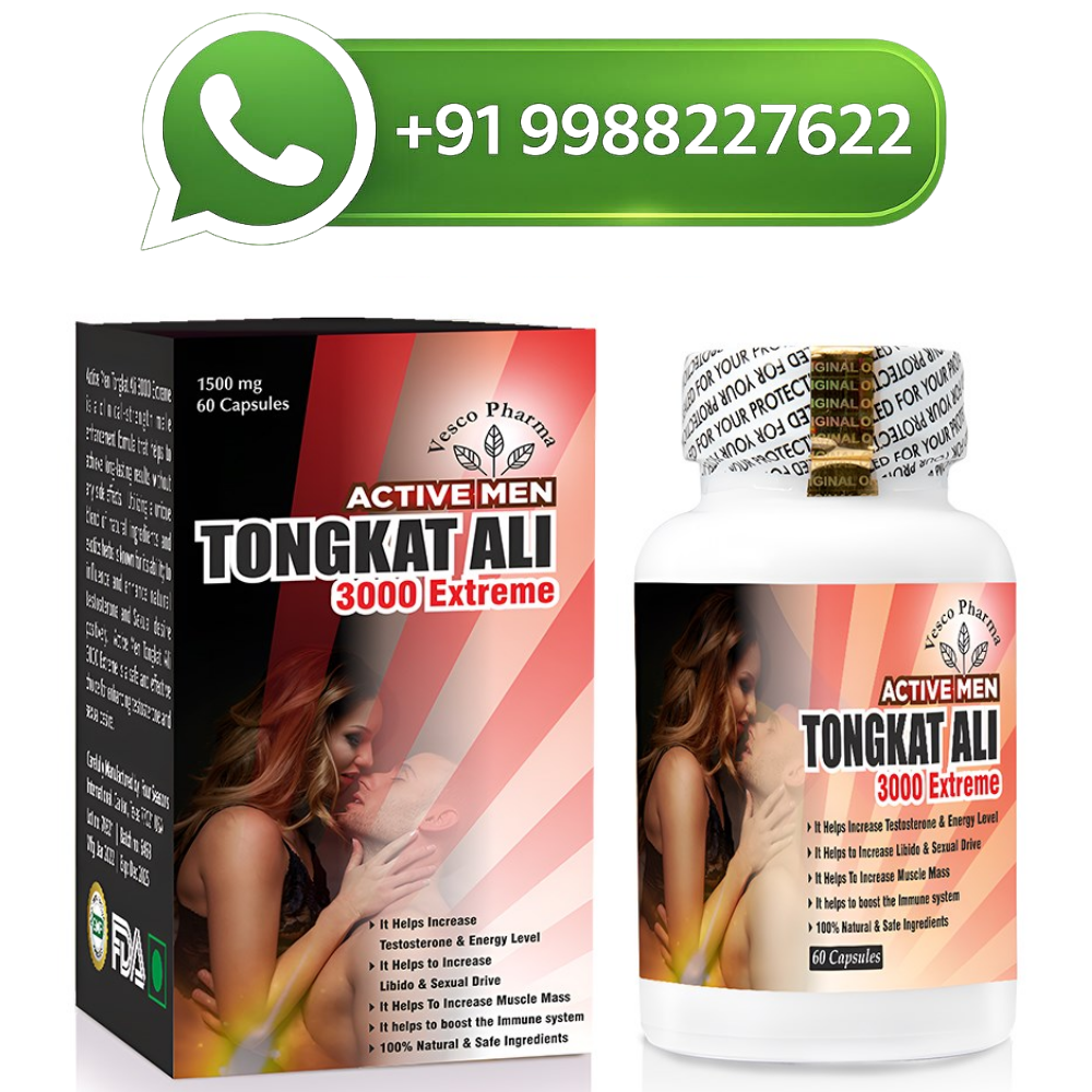 Vesco Pharma Active Men Tongkat Ali 3000 Extreme
