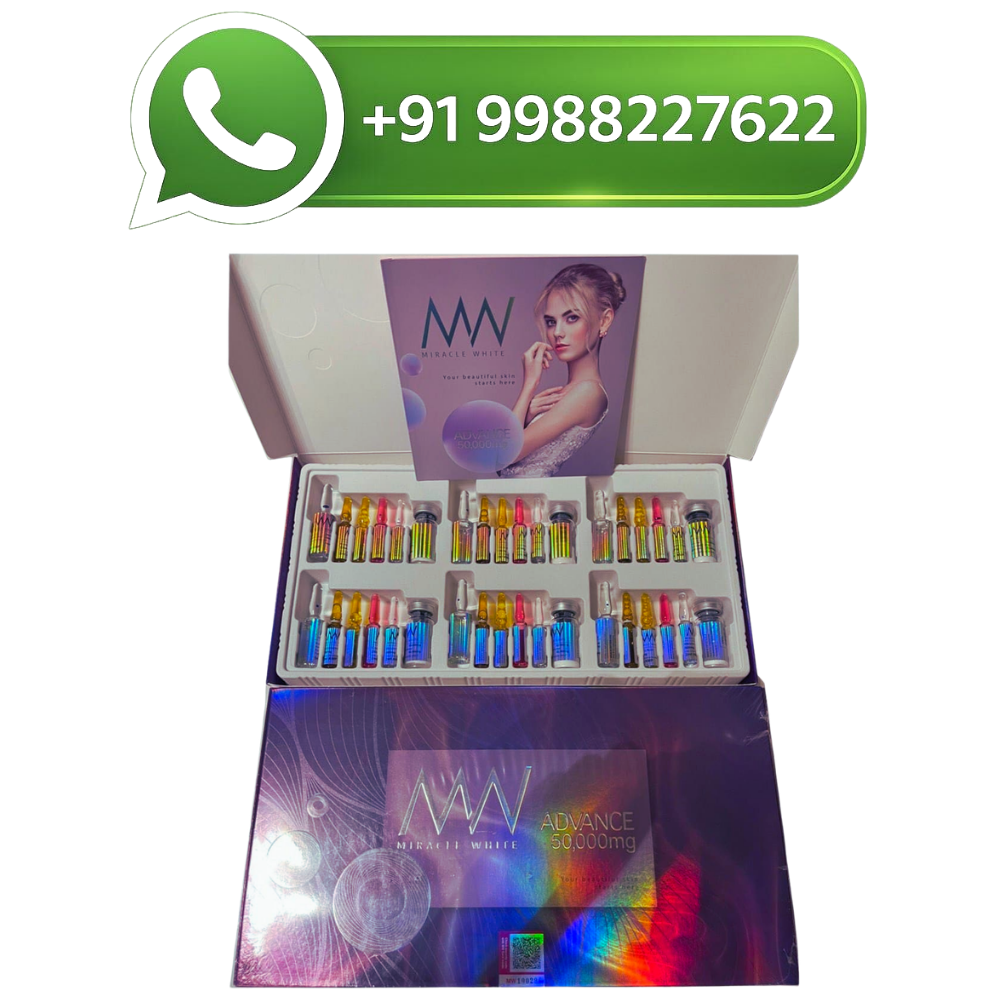 Miracle White Advance 50,000mg Glutathione Injection