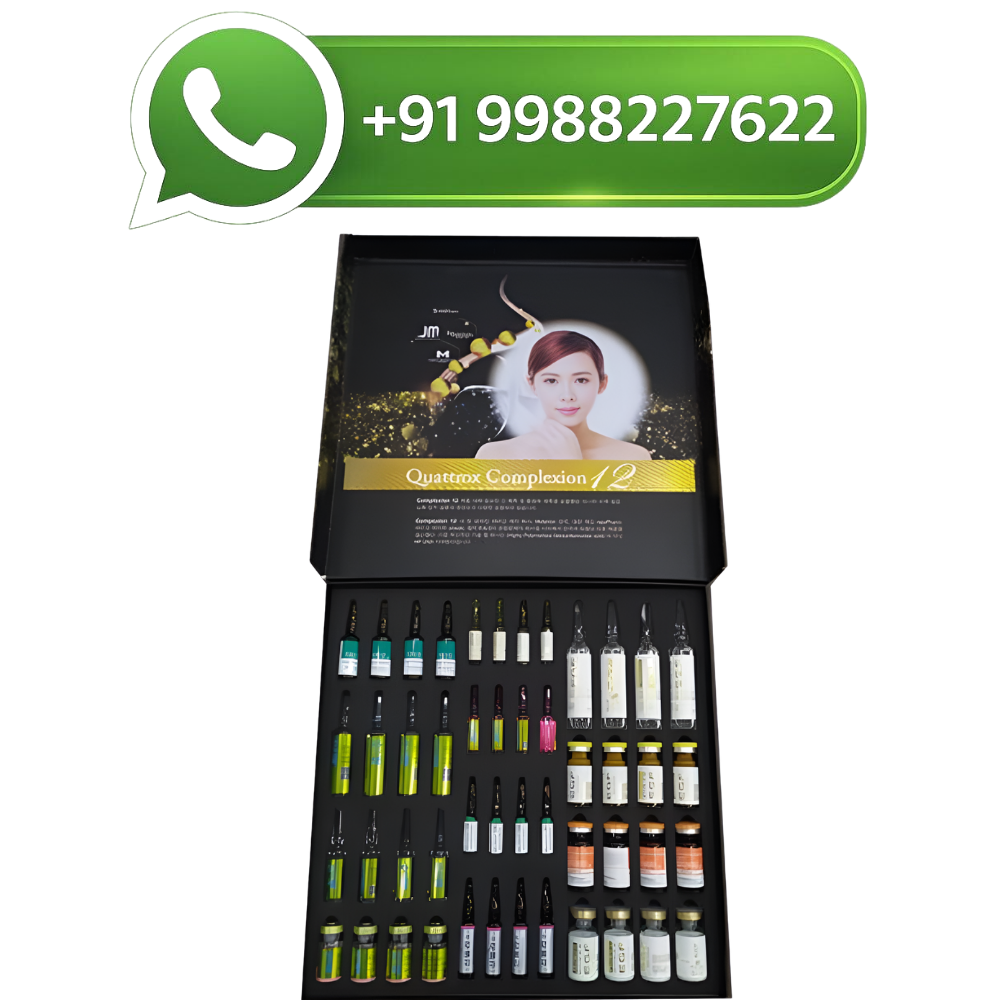 JM Quattrox Complexion 12 Skin Whitening Injections