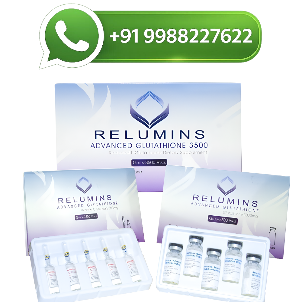 Authentic Relumins 3500mg Glutathione Injections
