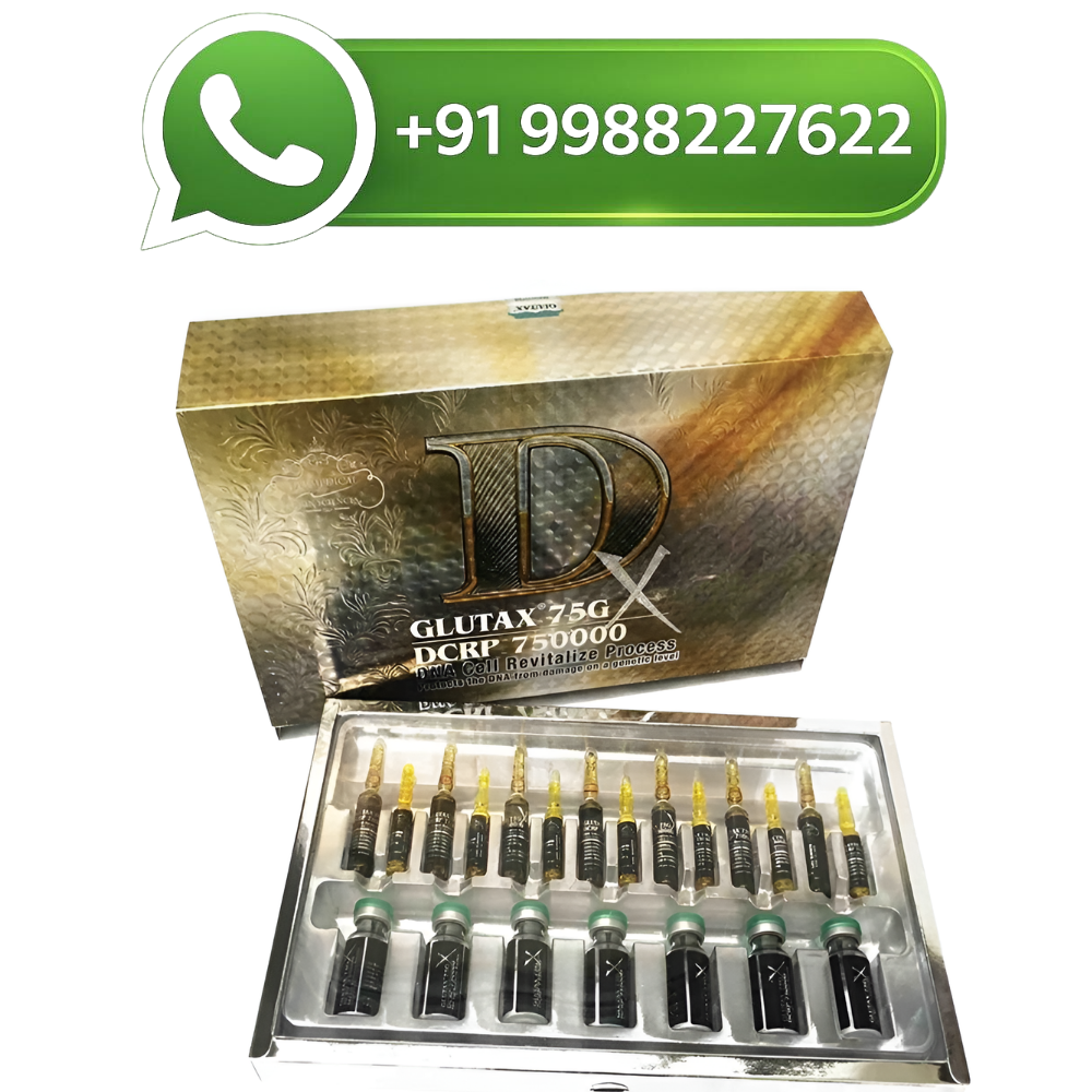 Glutax 75GX DCRP 750000 DNA Glutathione Injection