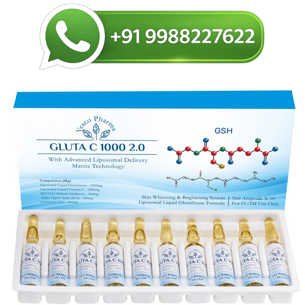 vesco pharma glutathione Vesco pharma collagen c 1000 vitamin c injection main image 0