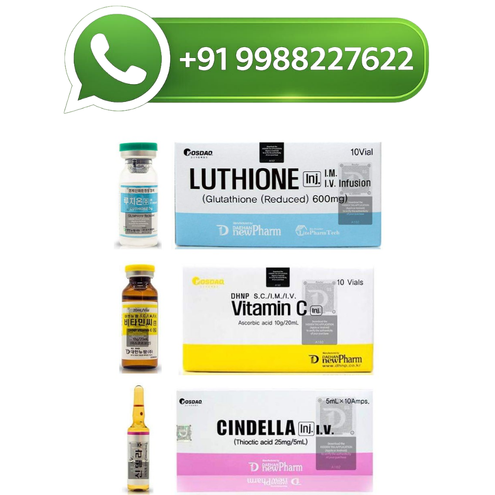 Cindella Glutathione Injections 600mg Full Set