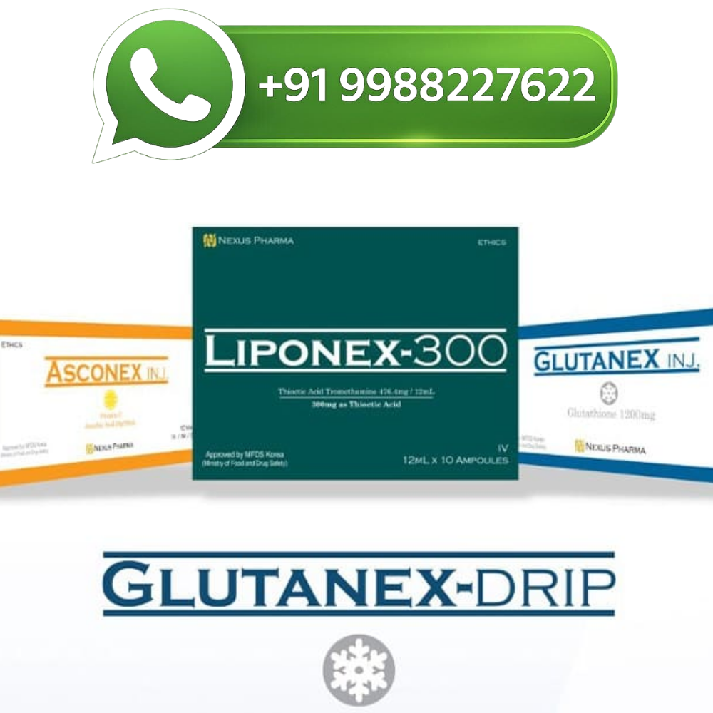 Nexus Pharma Glutanex Glutathione 1200mg Injections