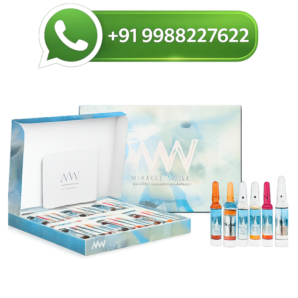 Miracle White Green Truwhite Transform 25000mg Glutathione Injections