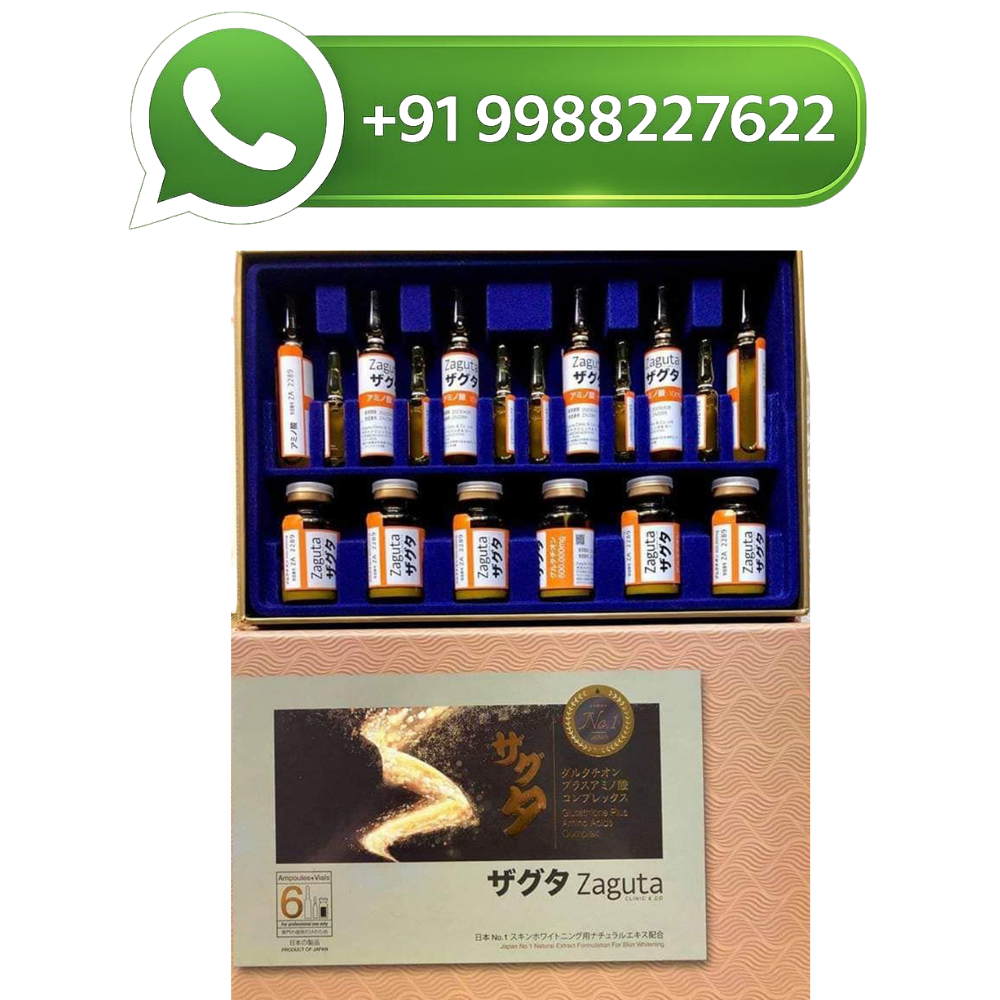 Zaguta Japan 600,000mg Glutathione Injections