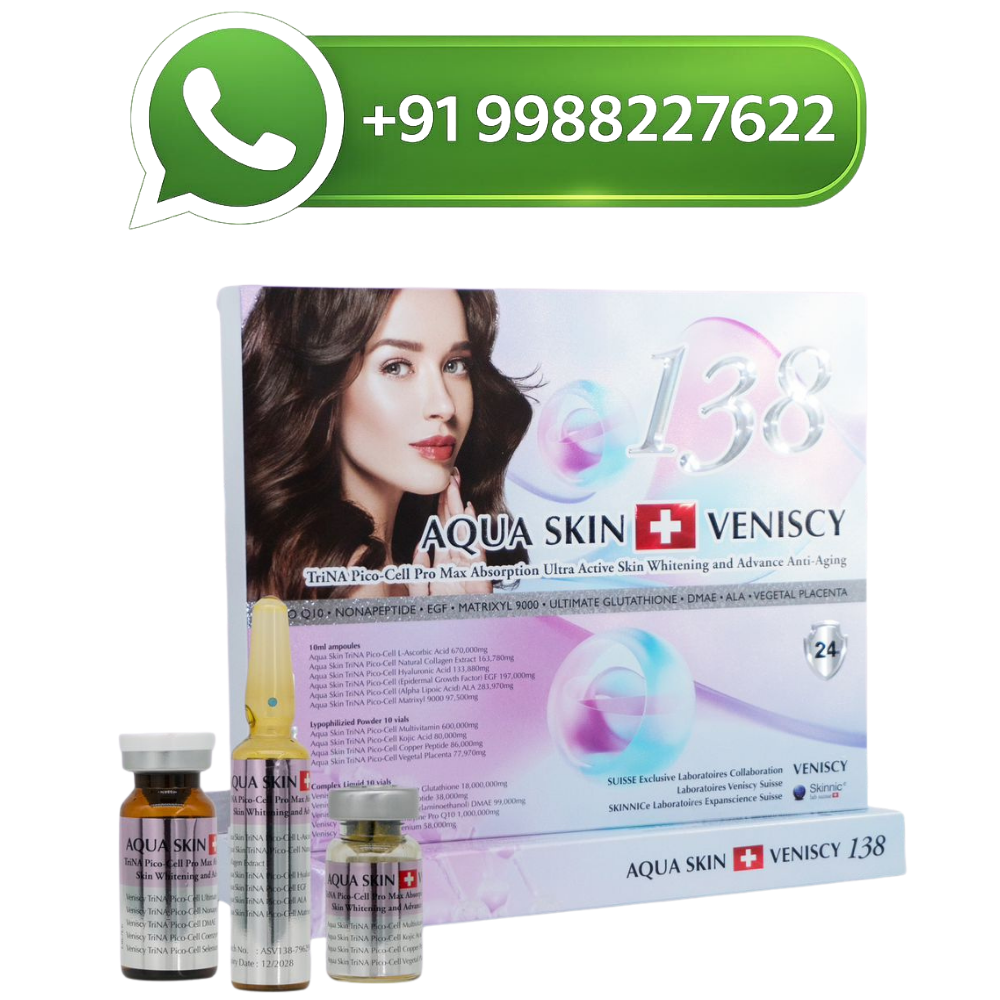 Aqua Skin Veniscy 138 Glutathione Injecion