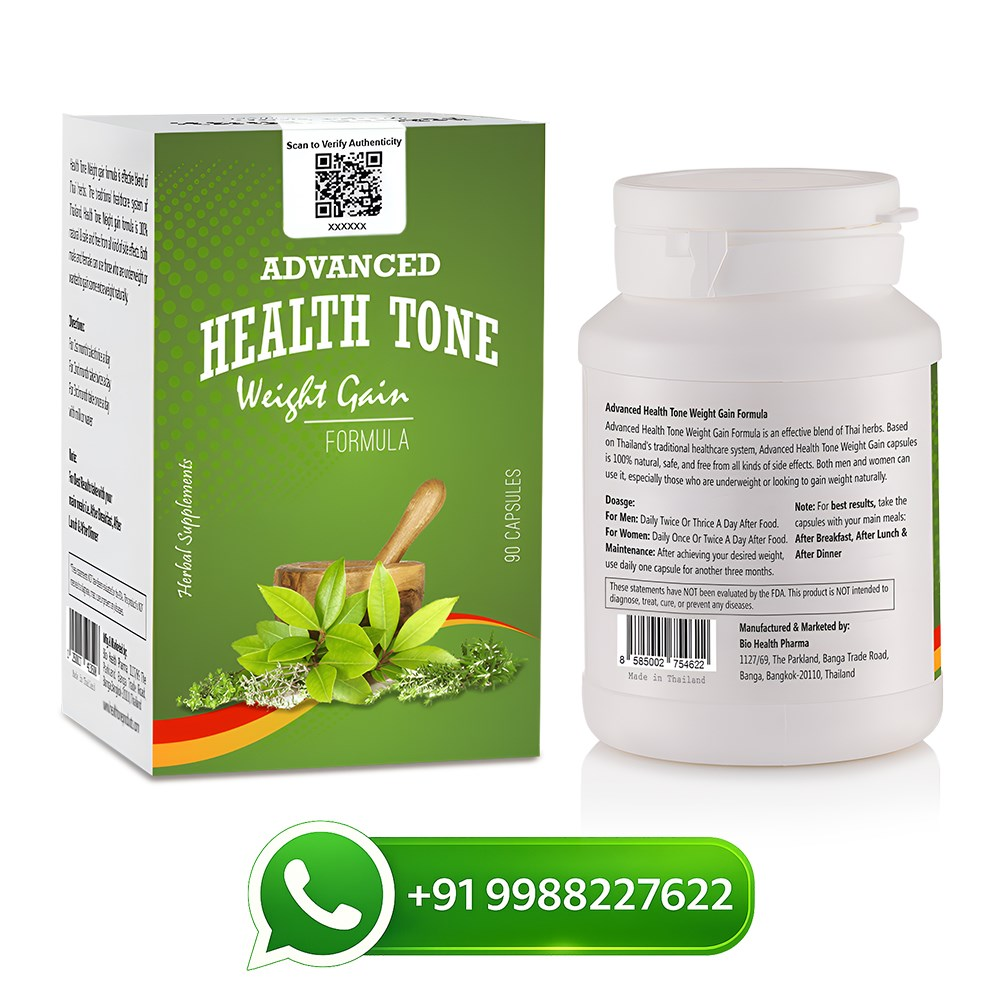 Advanced Health Tone Weight Gain Capsules 1500mg