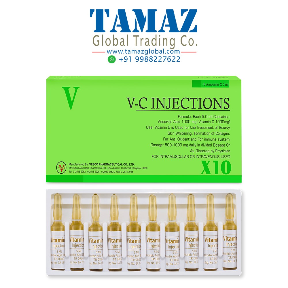 Vitamin C Injection By Vesco Pharma VC Vitamin C 1000mg