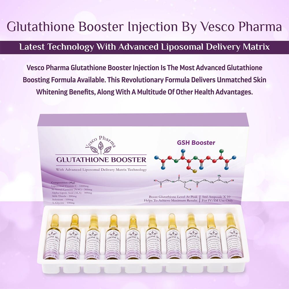 Vesco Pharma Glutathione Booster Injection