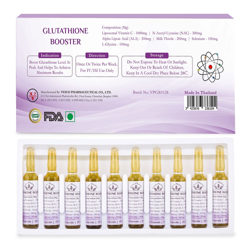 Vesco Pharma Glutathione Booster Injection