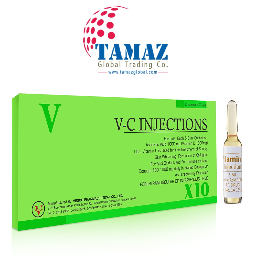vitamin c injection by vesco pharma vc vitamin c 1000mg