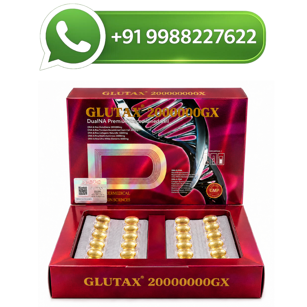 Glutax 20000000GX Glutathione Skin Whitening Softgels