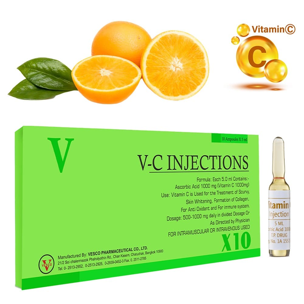 Vitamin C Injection By Vesco Pharma VC Vitamin C 1000mg