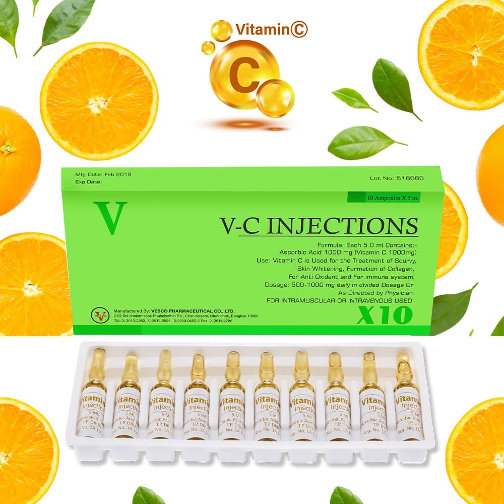 Vitamin C Injection By Vesco Pharma VC Vitamin C 1000mg