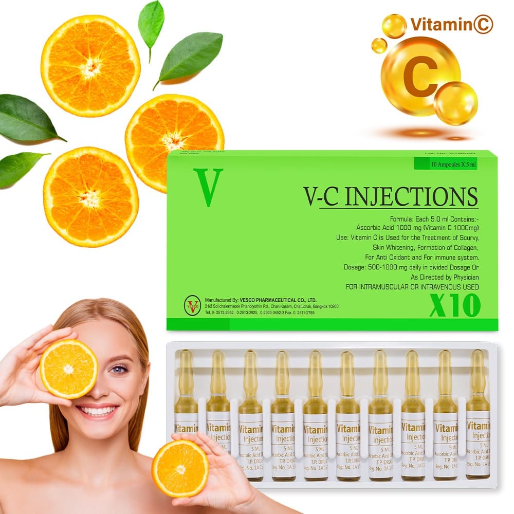 Vitamin C Injection By Vesco Pharma VC Vitamin C 1000mg