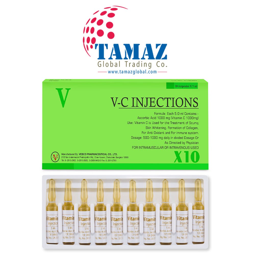 vitamin c injection by vesco pharma vc vitamin c 1000mg