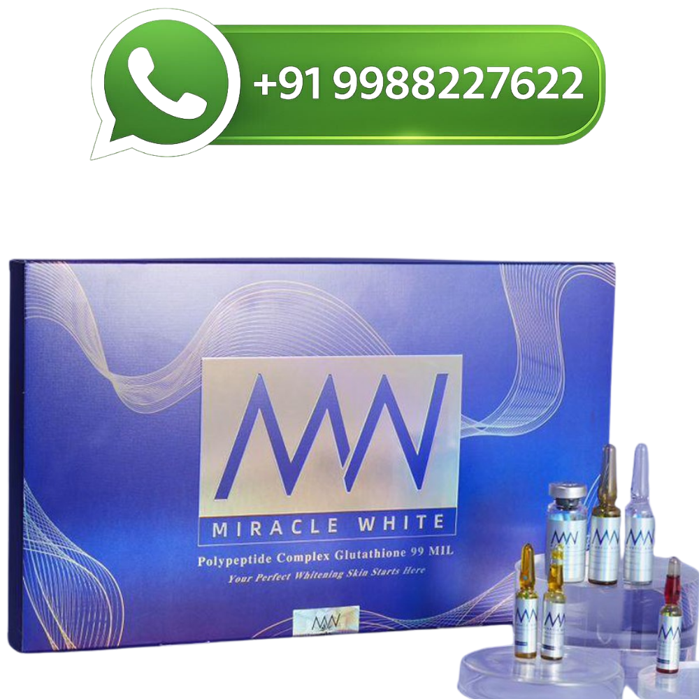 Miracle White 99000000mg ( 99 Million ) Glutathione Injection