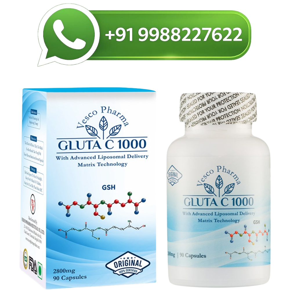 Vesco Pharma Gluta C 1000 Glutathione Capsules