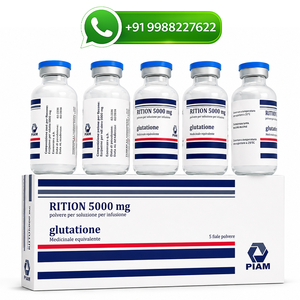 glutathione 5000 mg injection Rition 5000mg Glutathione Skin Whitening Injections