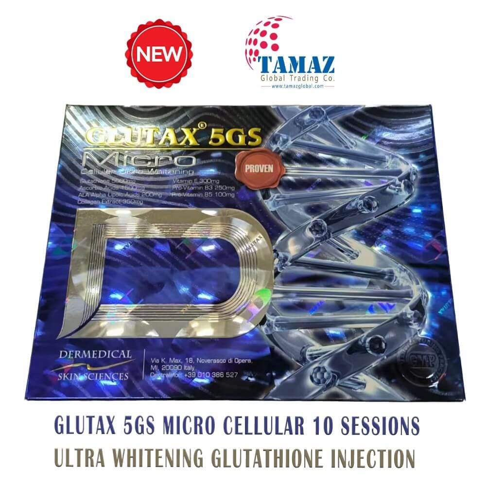 Glutax 5gs 10 Sessions Micro Cellular Ultra Whitening Injection