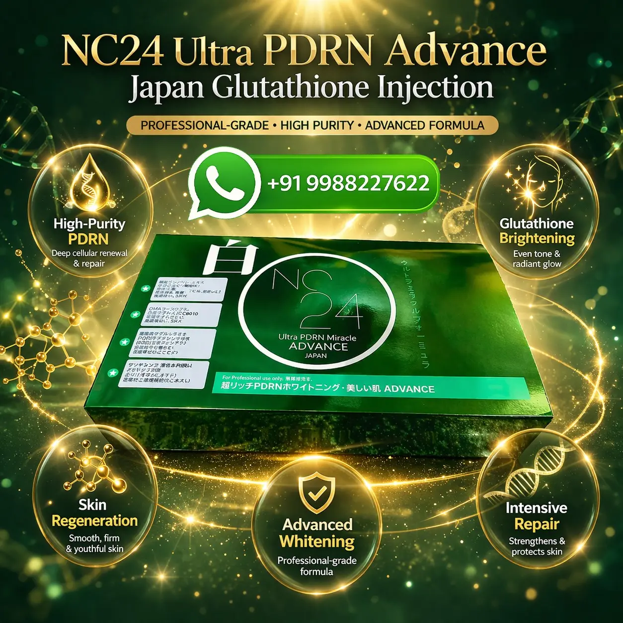 NC24 Ultra PDRN Miracle Advance Japan Glutathione Injection
