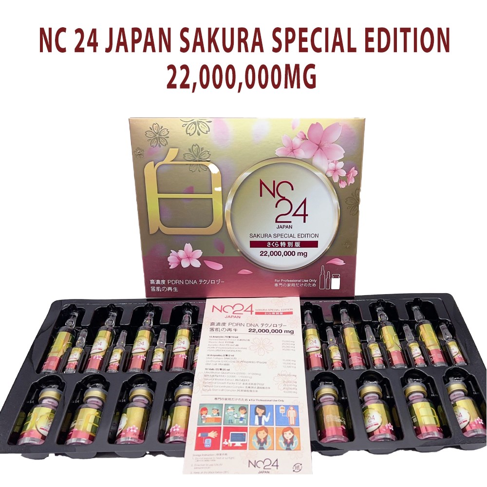 NC24 Japan Sakura Special edition 22,000,000mg Glutathione