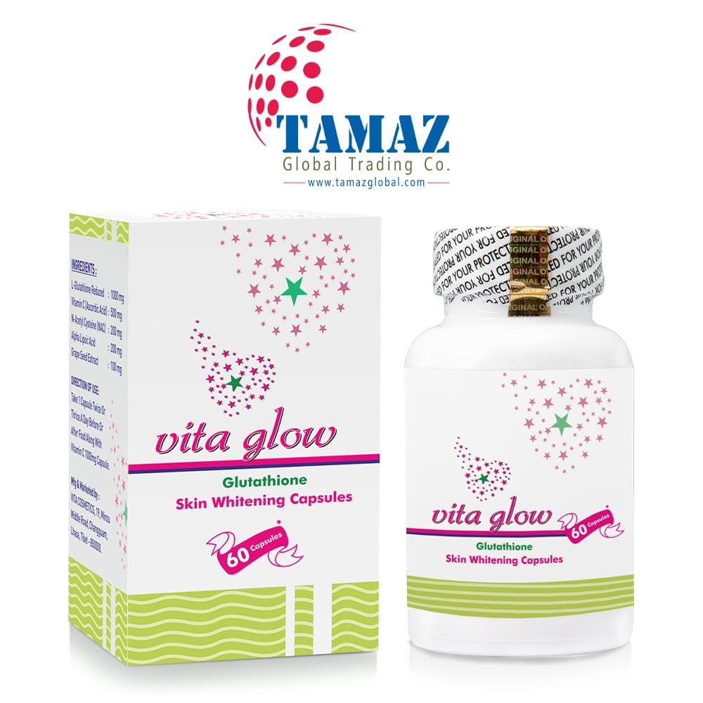 Vita Glow Glutathione Skin Whitening Capsules