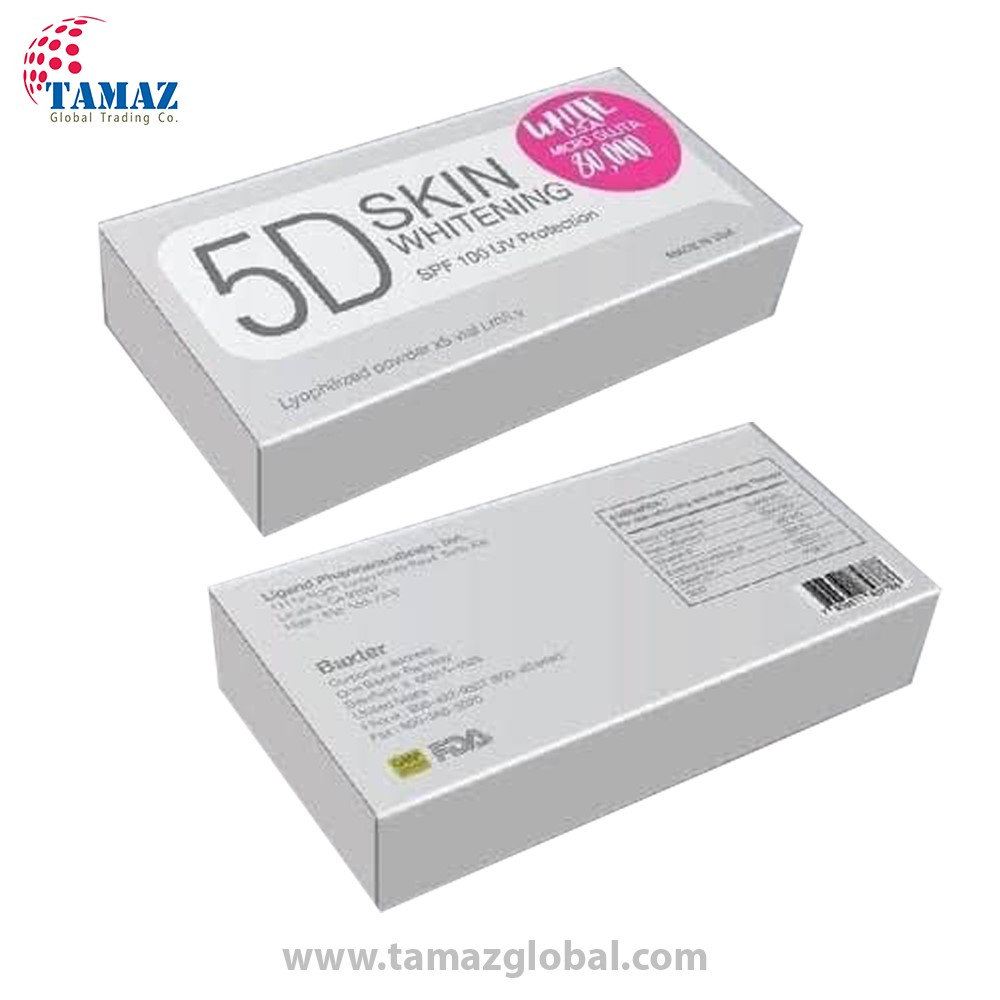 5D White USA Glutathione Injections 80000mg