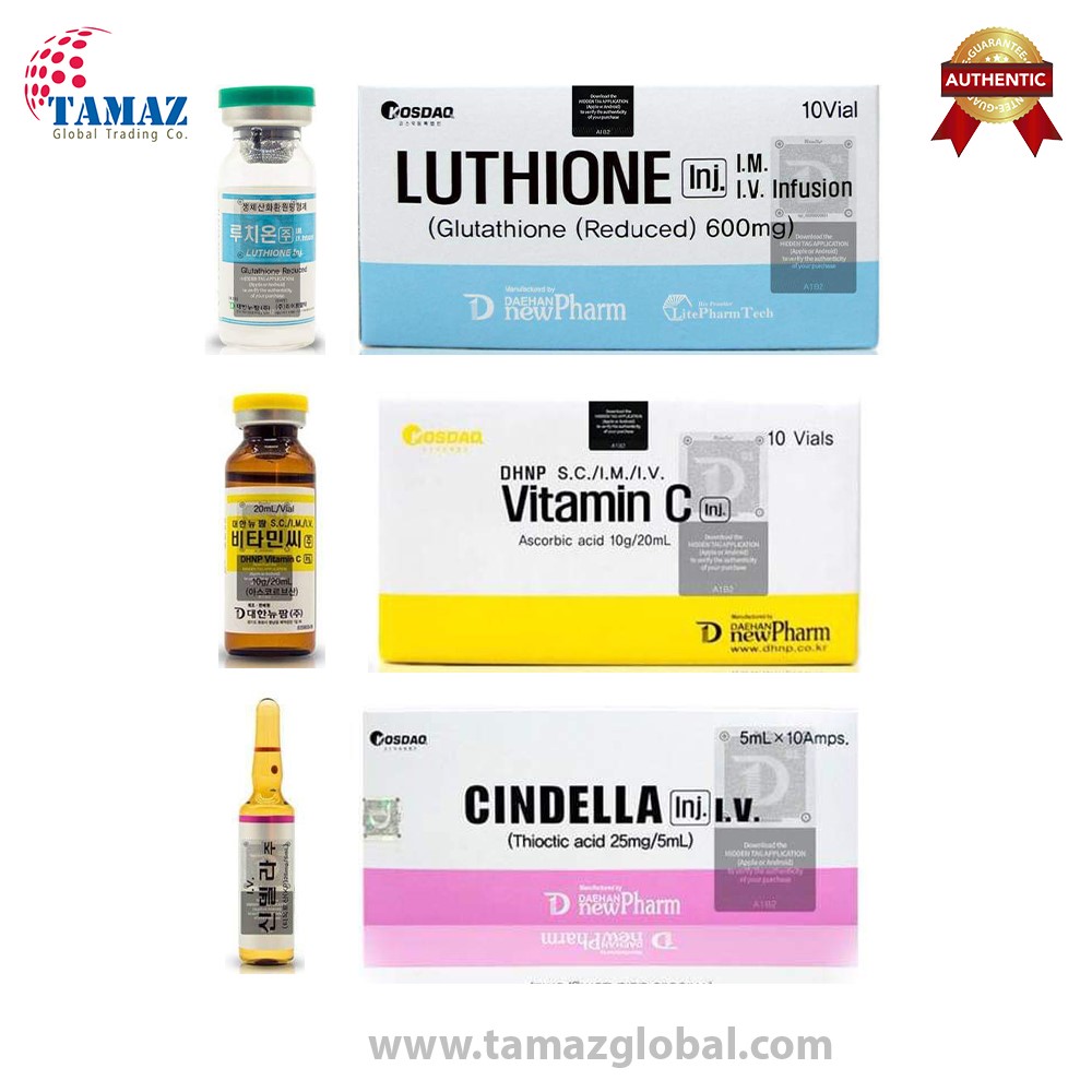 Cindella Glutathione Injections 600mg Full Set