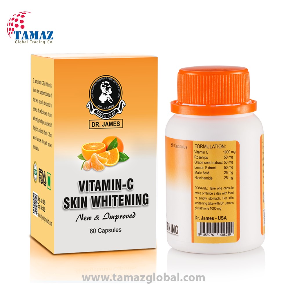 Dr James Vitamin C 1000mg Skin Whitening Capsules