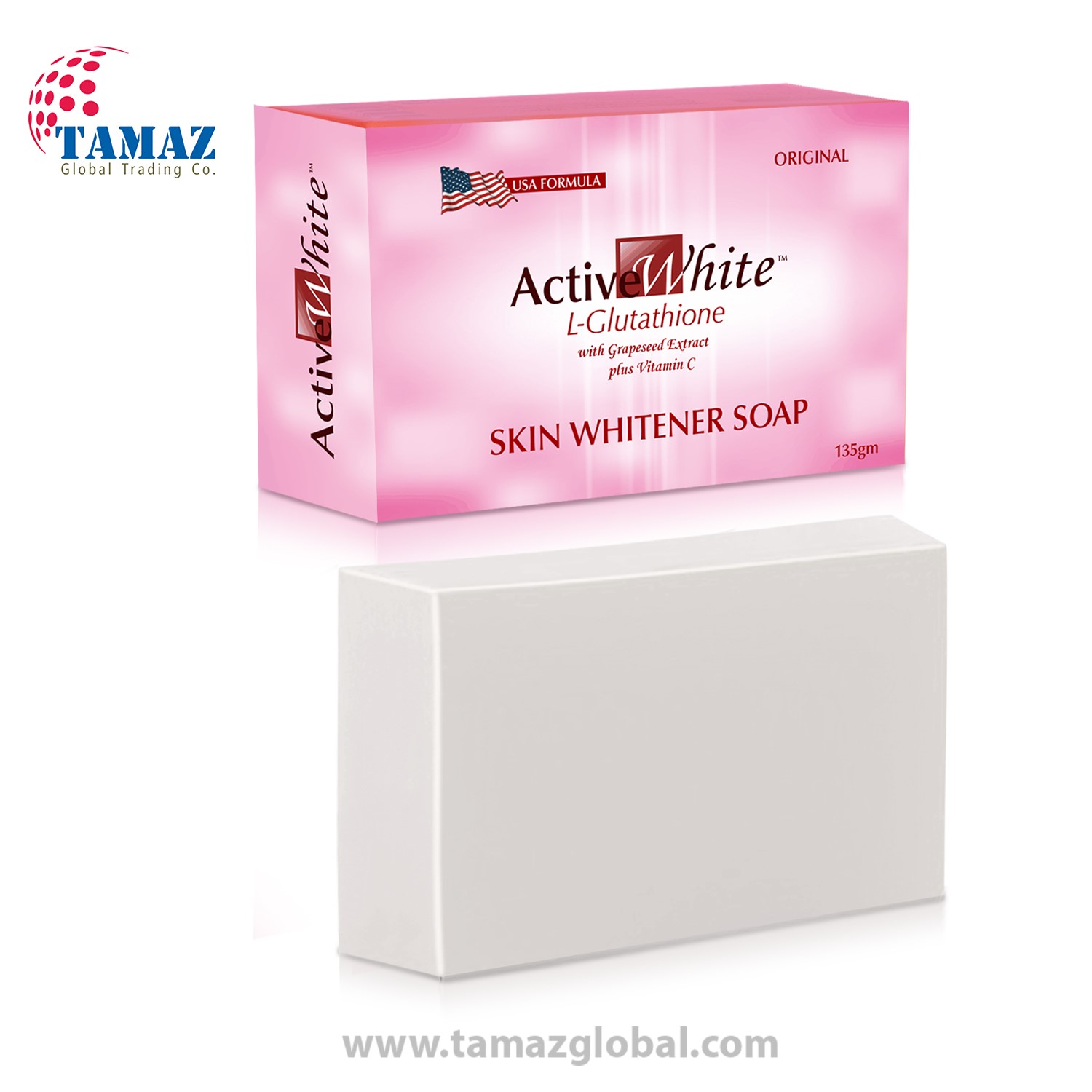 Active White L Glutathione Skin Whitening Soap