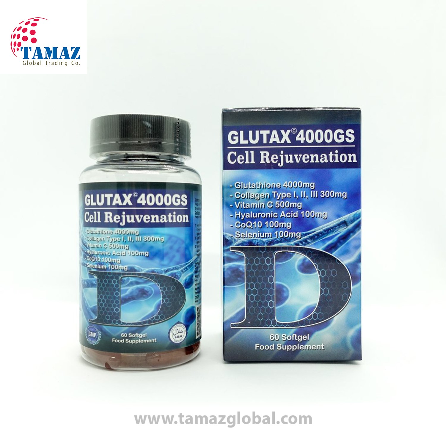 Glutax 4000gs Skin Rejuvenation Soft gels